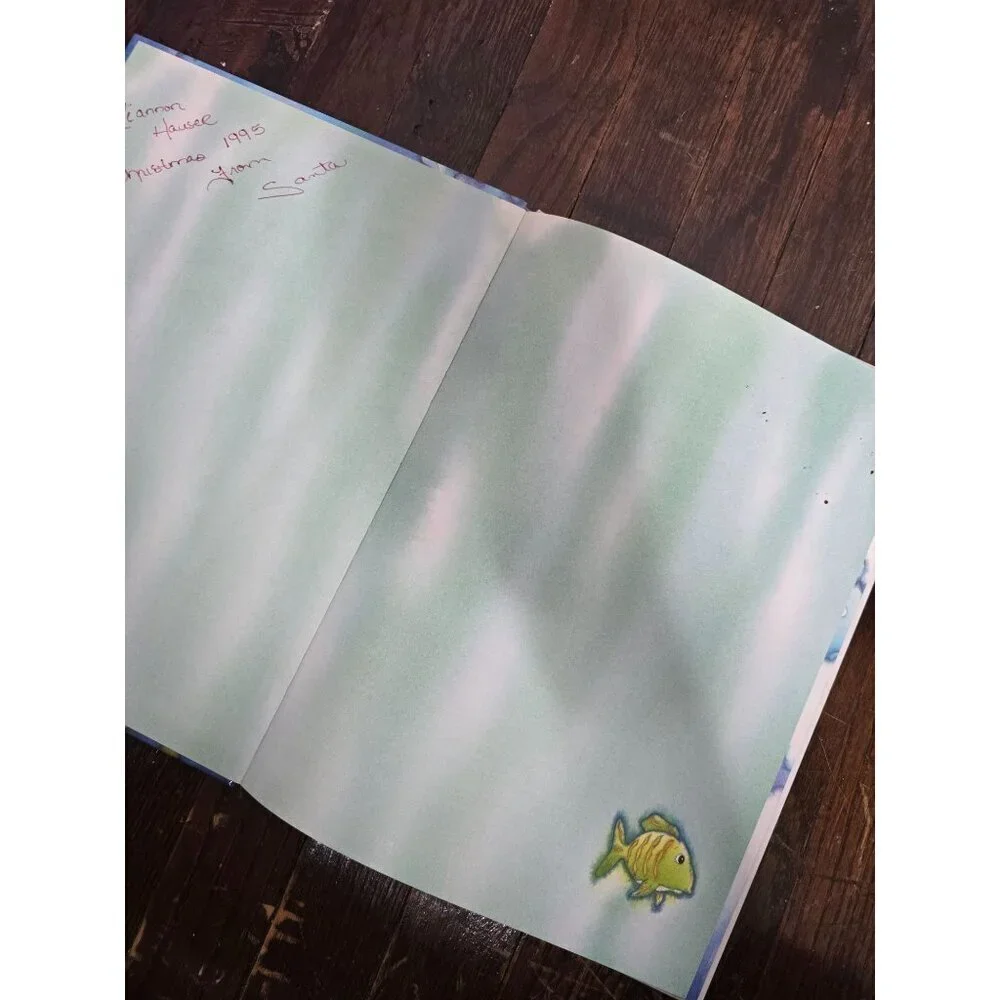 Vintage Rainbow Fish to the Rescue! By Marcus Pfister Children's Picture Book